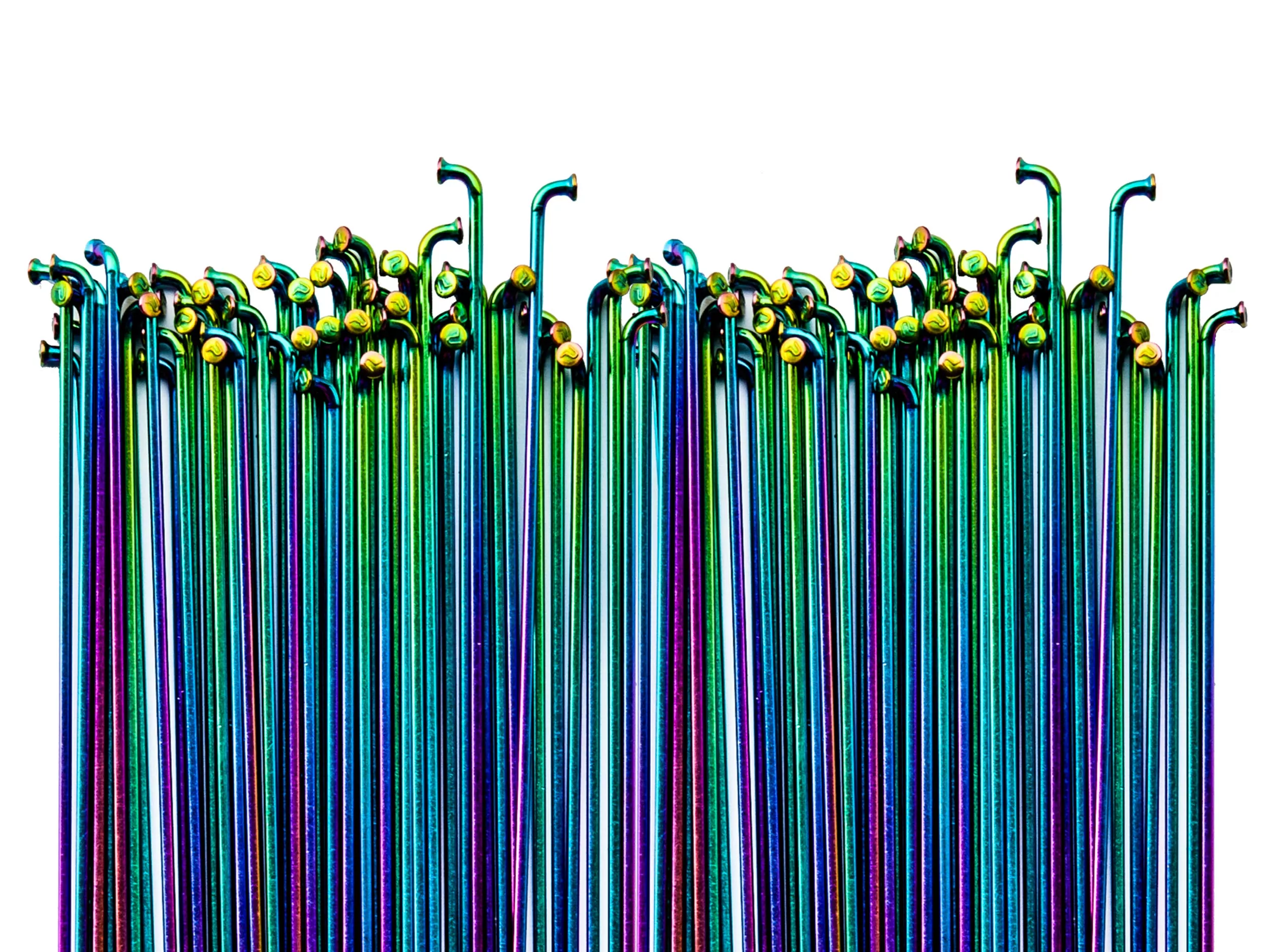 Colored bicycle spokes deals