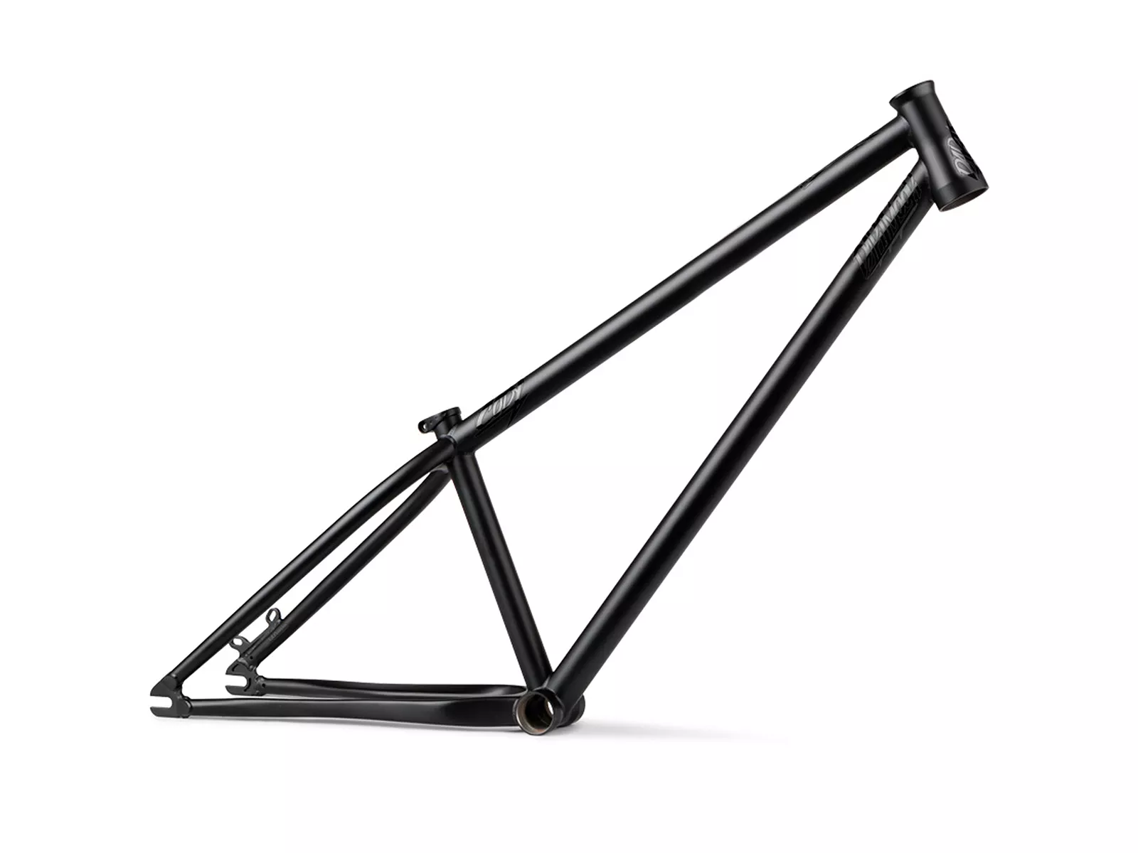 Tapered bike frame clearance