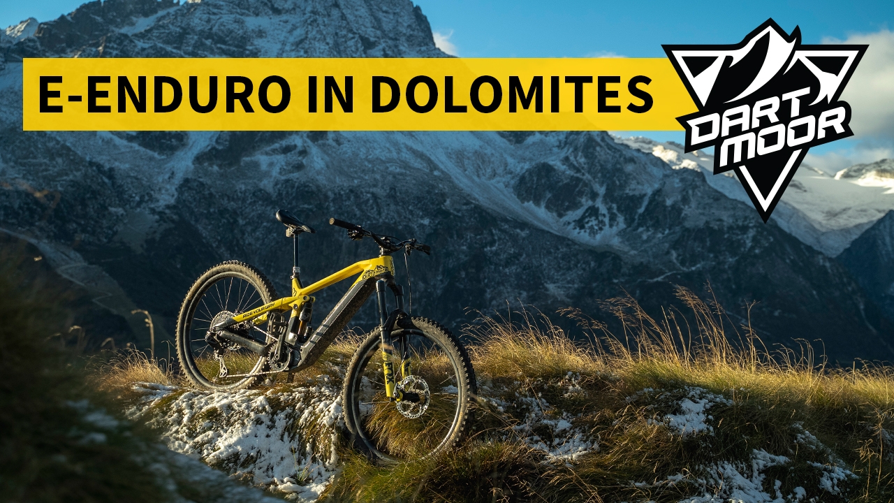 E-Enduro in Dolomites