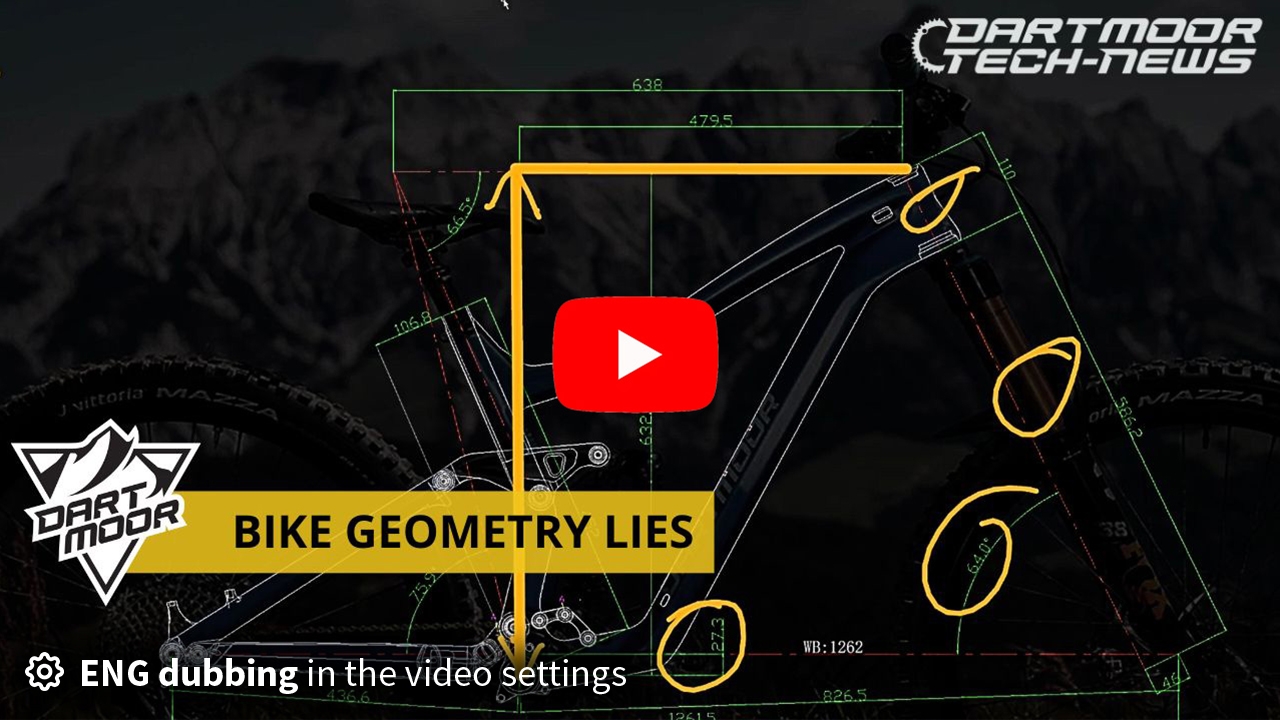bike geometry lies