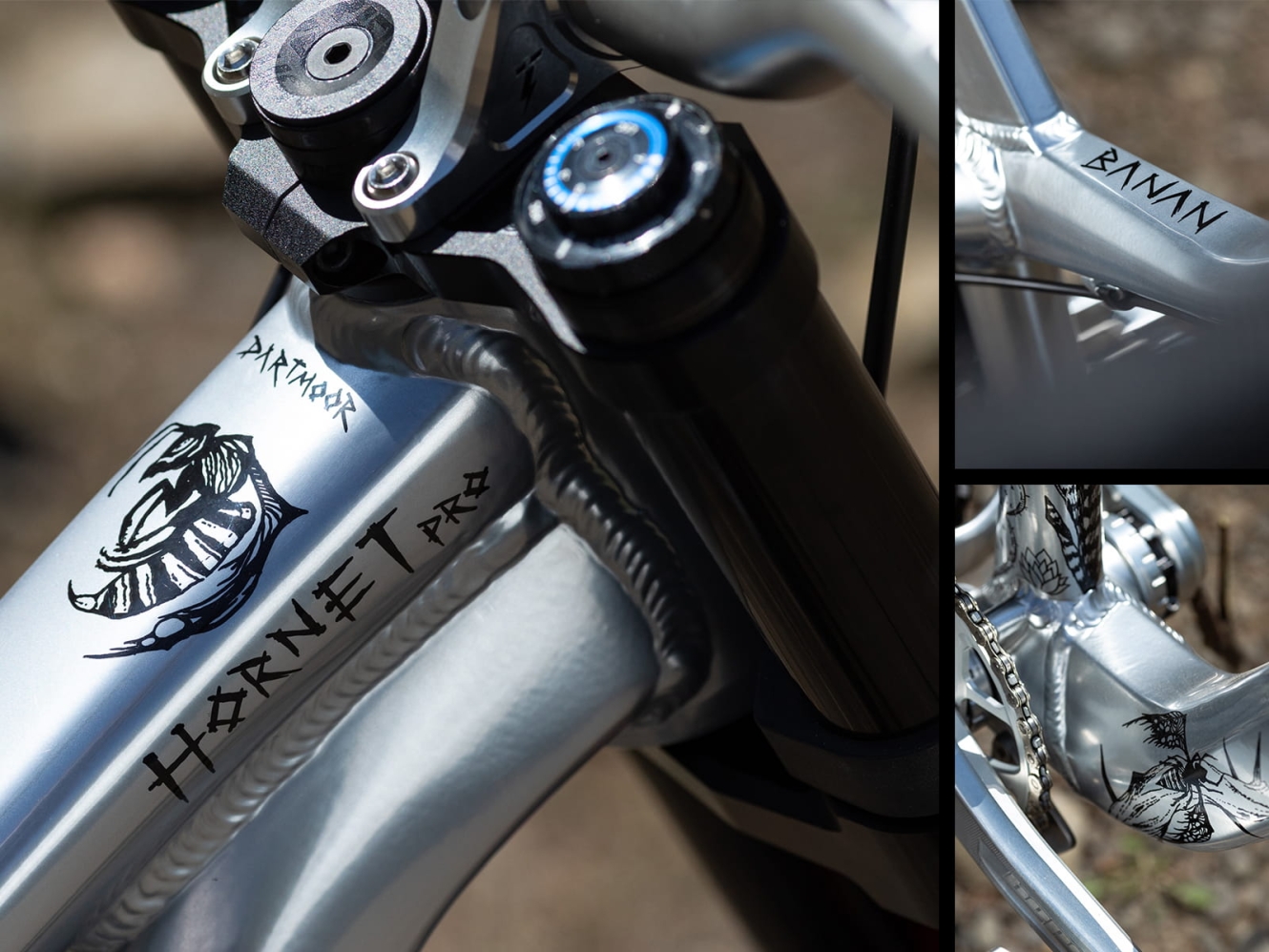Banan's new Hornet Pro bikecheck | Dartmoor-bikes